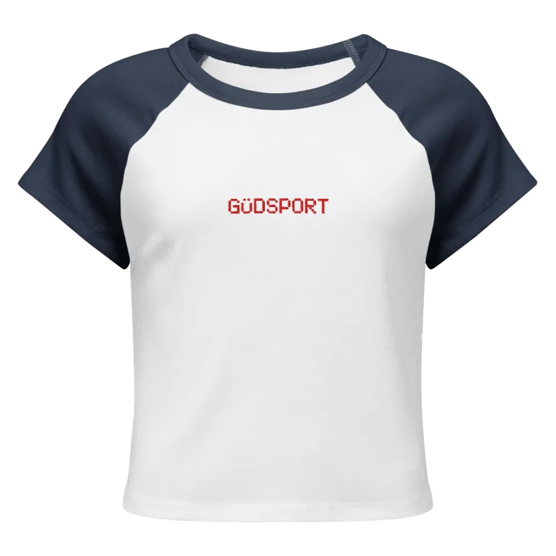 Women’s Scoreboard Micro Rib Raglan Baby Tee